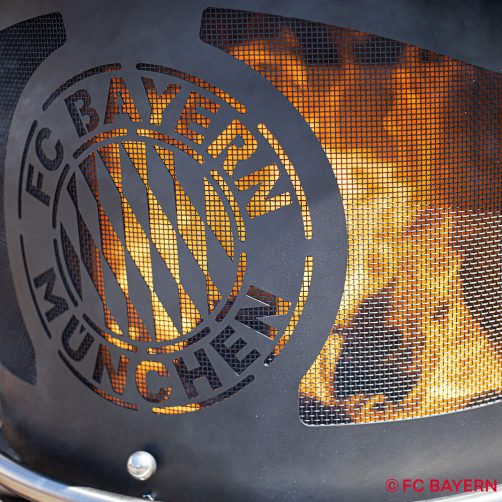 Gartenkamin Vesuv FC Bayern Fan Edition - GirseDesign.de